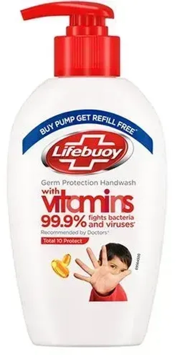 Lifebuoy Total 10 Germ Protection Handwash, 190 ml - 190ml