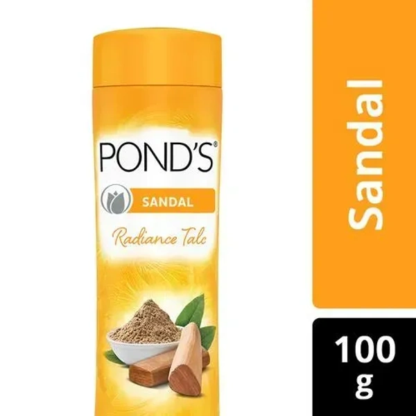 Pond's Sandal Radiance Talcum Powder, 100g - 100g