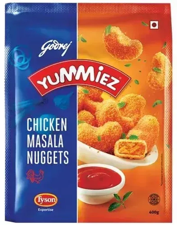 Yummiez Chicken Masala Nuggets, 400g - 400g