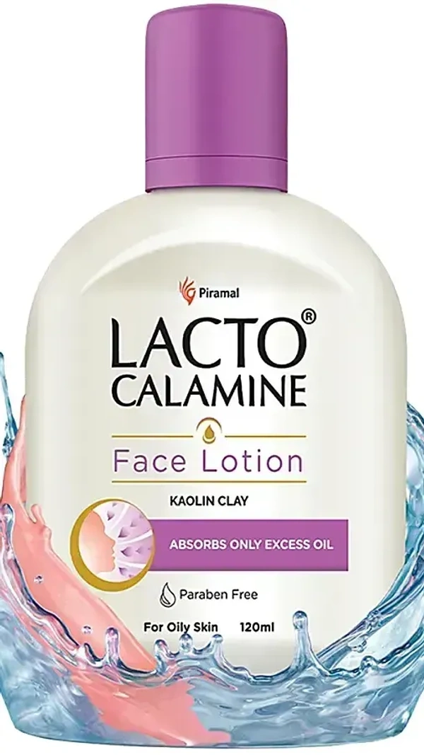 Lacto Calamine Daily Face Care Lotion Oil Balance Normal Skin 120ml - 120ml