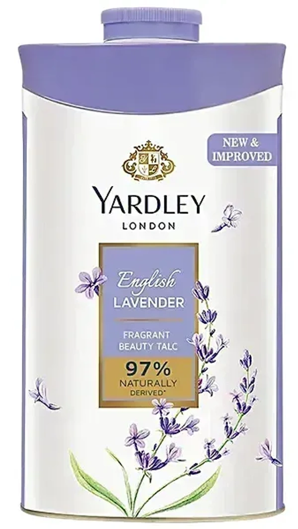 Yardley London Perfumed Talc English Lavender, 100g - 100g