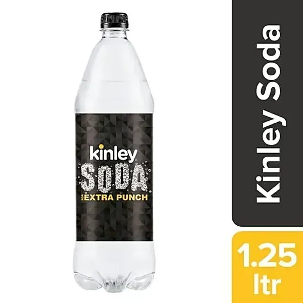 Kinley Sparkling Water - Club Soda, 1.25 L - 1.25L