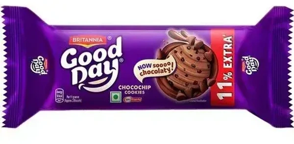Britannia Biscuits Good Day Chocochip Cookies, 100g - 100g