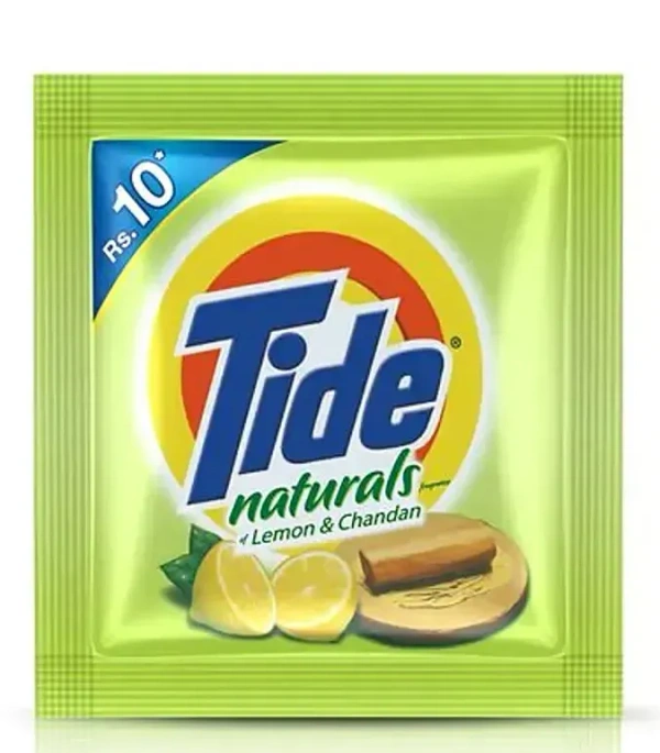Tide Naturals Washing Detergent Powder Lemon& Chandan, 140g - 140g