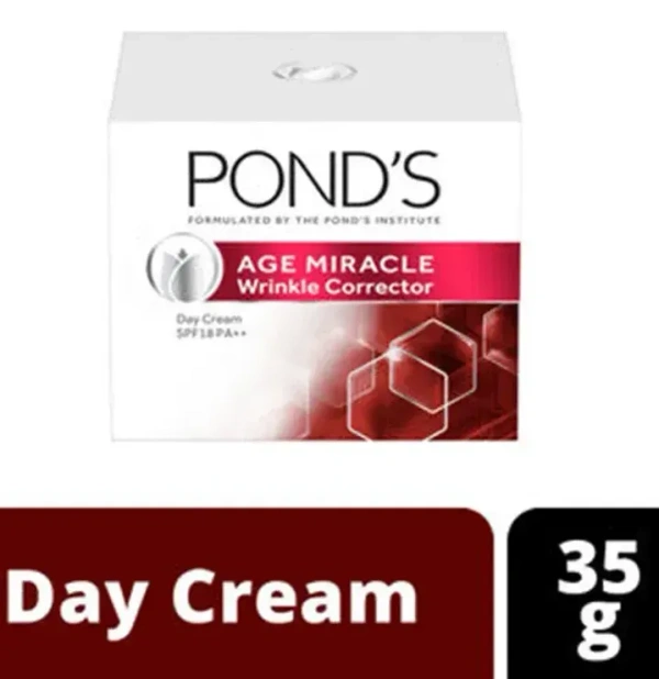 Pond's Age Miracle Wrinkle Corrector SPF 18 PA++ Day Cream, 35g - 35g