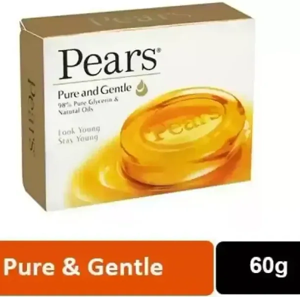 Pears Pure And Gentle Soap, 60g - 60g