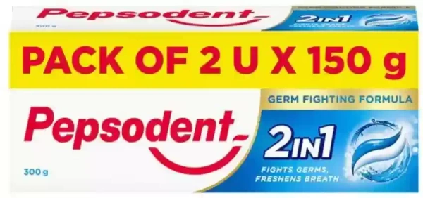 Pepsodent Toothpaste - Cavity Protection, Germi Check, 500g (Buy 2x200g & Get 100g Free) - 150g