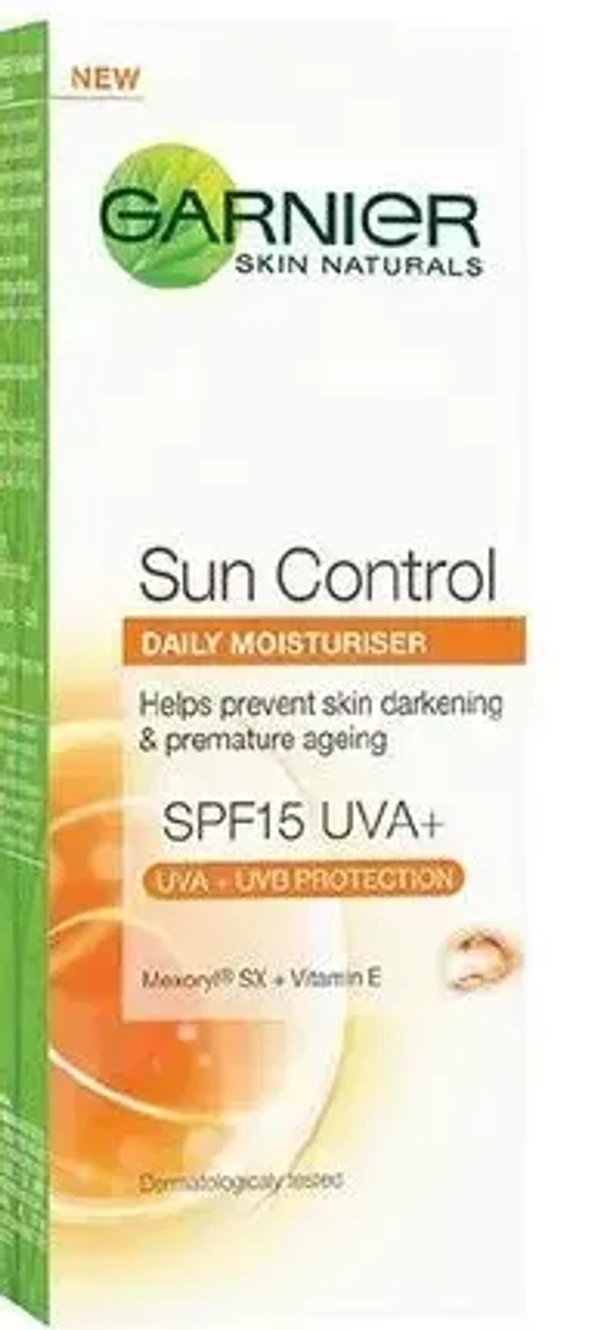 Garnier Daily Moisturiser Sun Control, 50ml - 50ml