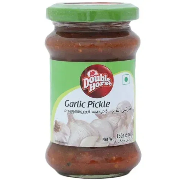 Double Horse Garlic Pickle Bottle, 150g - 150g