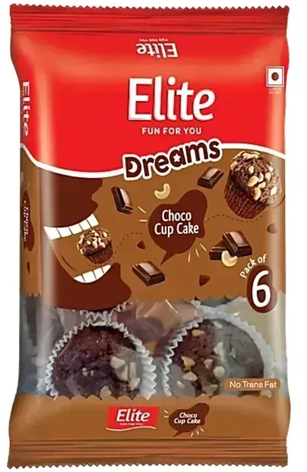 Elite Dreams Choco Cup Cake, 160g - 160g