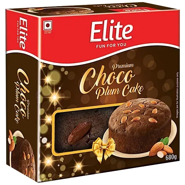 Elite Choco Plum Cake - 680g - 680g