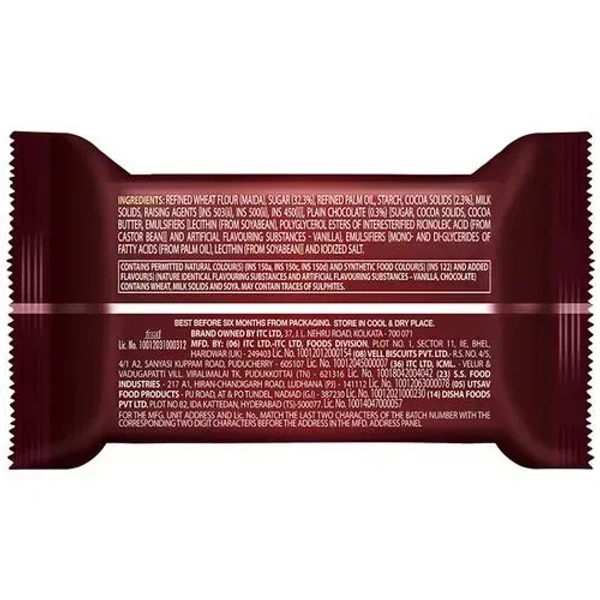 Dark Fantasy Sunfeast Dark Fantasy Bourbon Classic With Real Chocolate, 70g - 60g