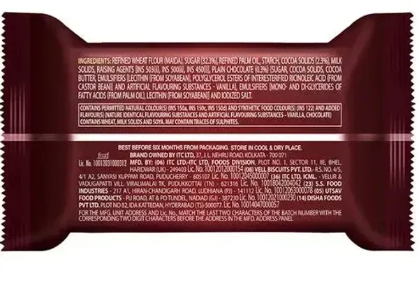 Dark Fantasy Sunfeast Dark Fantasy Biscuits Choco Layered Vanilla Fills Pack, 75g - 60g