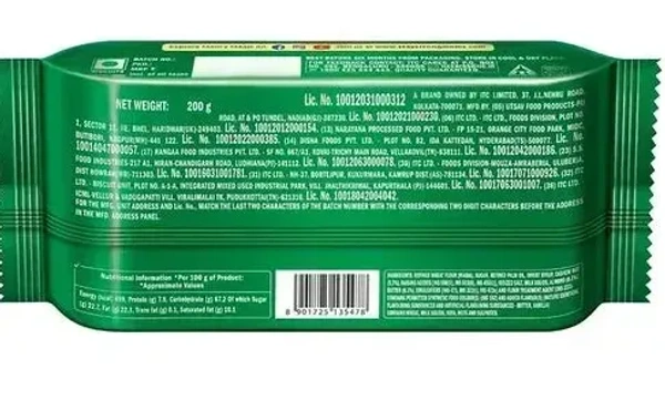 Sunfeast Mom's Magic Cashew& Almond Cookies, 200g - 197g