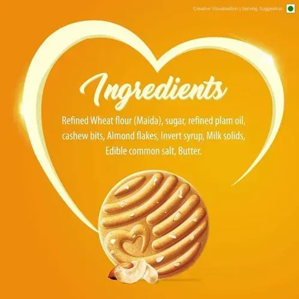 Sunfeast Moms Magic Cashew Almond, 120g - 116g