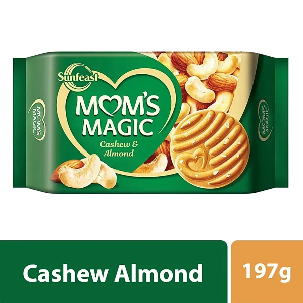 Sunfeast Moms Magic Cashew Almond, 200g - 200g