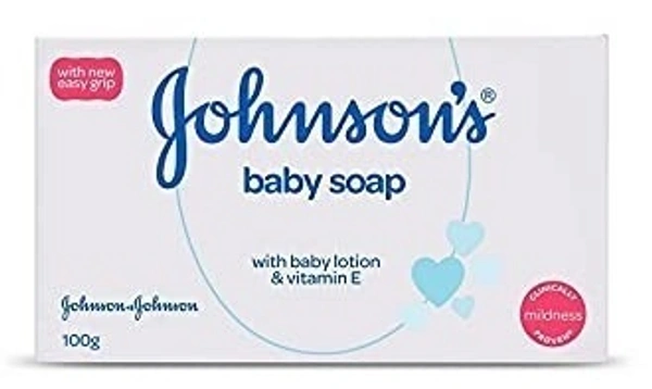 Johnson's Baby Soap With Vitamin E, 100g - 100g