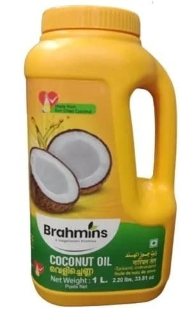 Brahmins Coconut Oil, 1 ltr