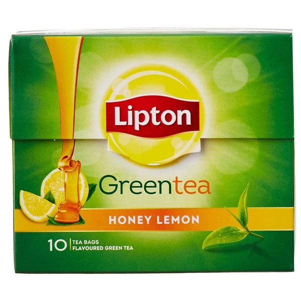 Lipton Green Tea Honey Lemon, 10 Bags - 10 Bags