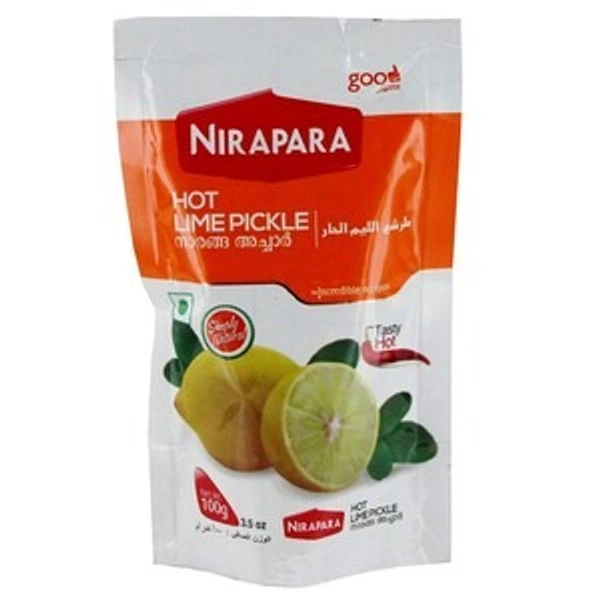 Nirapara Hot Lime Pickle, 100g - 100g