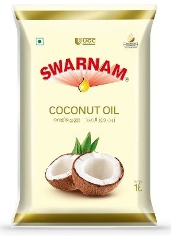 Swarnam Coconut Oil Pouch, 500 ml - 500ml