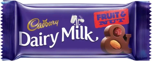 Cadbury Dairy Milk Fruit & Nut Chocolate Bar 36 g - 36g