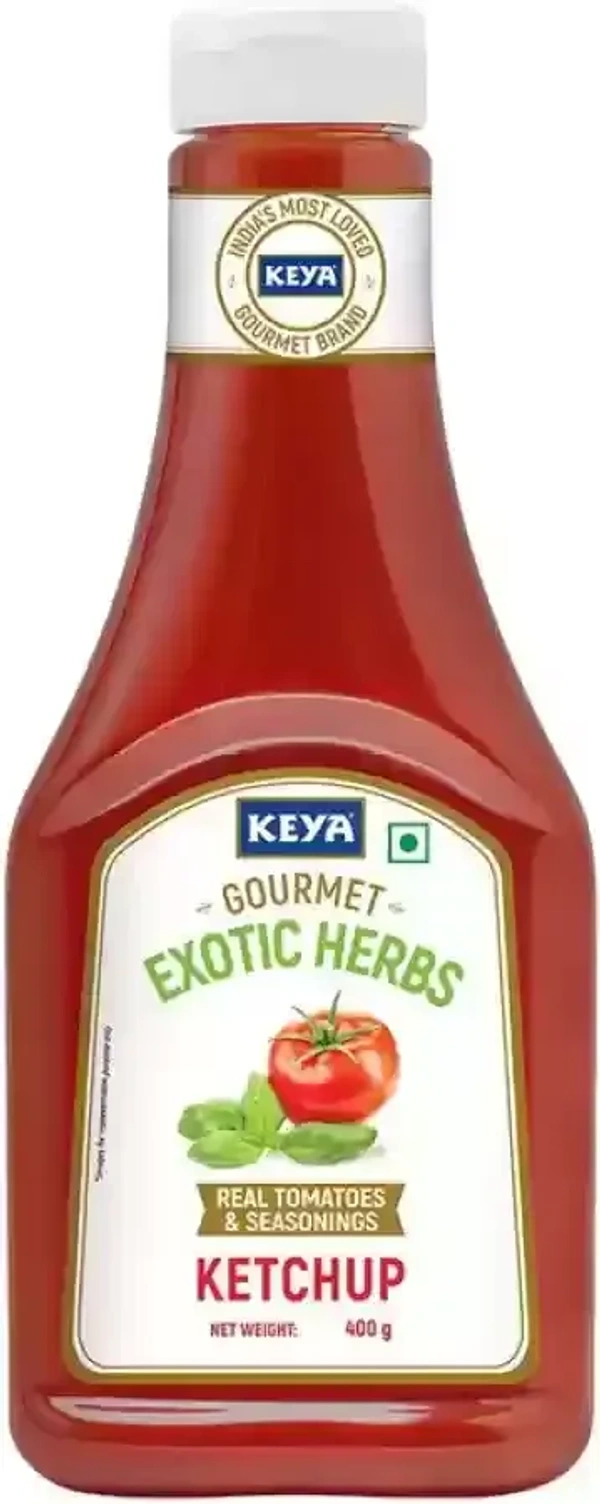 Keya Exotic Herbs Ketchup, 400g - 400g