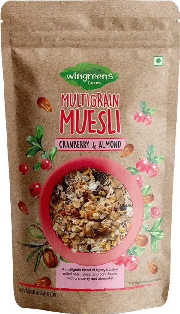 Wingreens Multigrain Cranberry& Almond, 400g - 400g