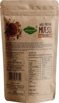 Wingreens Whey Protein Muesli Chocolate