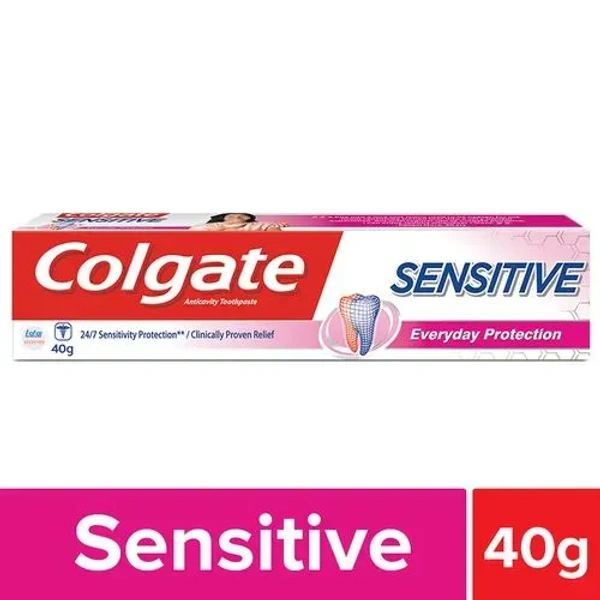 Colgate Toothpaste Sensitive Everyday Protection, 40g - 40g