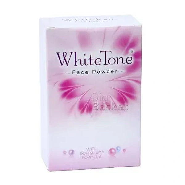 White Tone Face Powder Carton, 50g - 50g