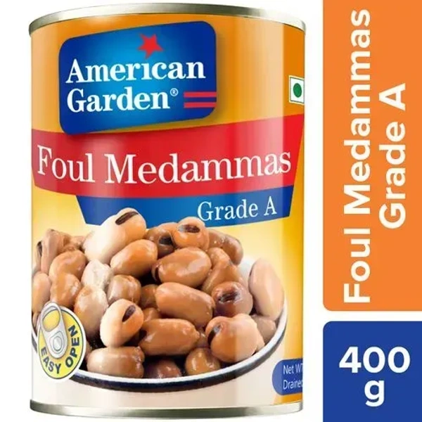 American Garden Foul Medammes Grade A Fava Beans, 400g - 400g