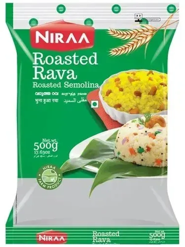 Nirapara Roasted Rava, 500g - 500g