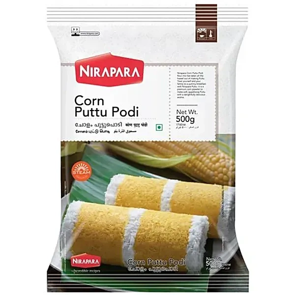 Nirapara Corn Puttu Podi, 500gm - 500gm