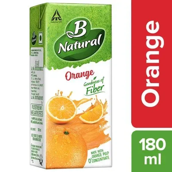 B Natural Juice - Orange 200ml - 200ml