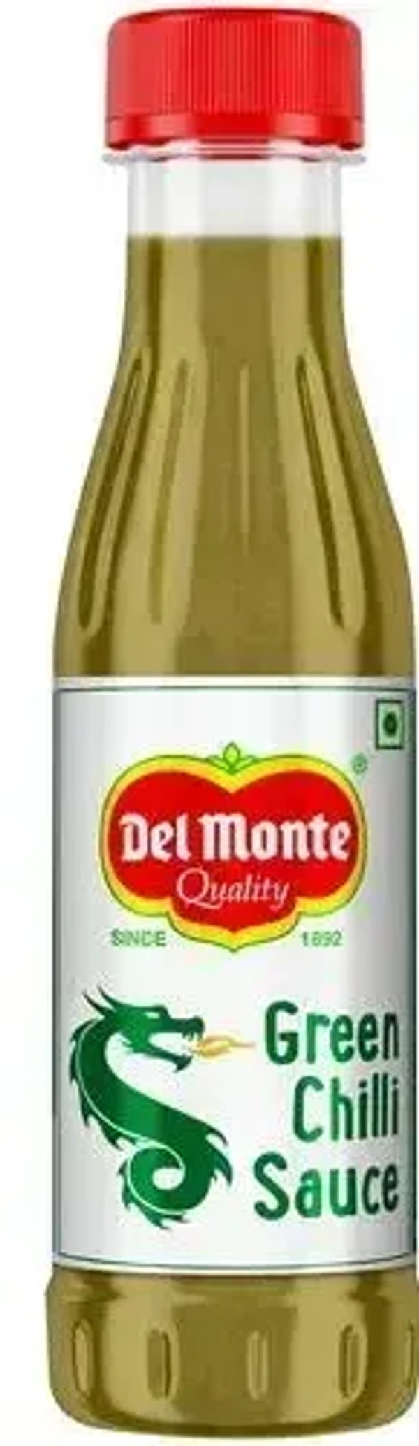 Del Monte Green Chilli Sauce Bottle, 190g - 190g