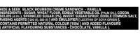 Parle Platina Hide& Seek Black Bourbon Vanilla Cr�me Sandwich, 100g - 100g