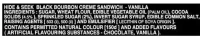 Parle Platina Hide& Seek Black Bourbon Choco Cr�me Sandwich, 120g - 120g