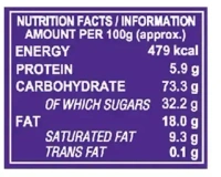 Parle Platina Hide& Seek Chocolate Chips Cookies, 200g - 200g