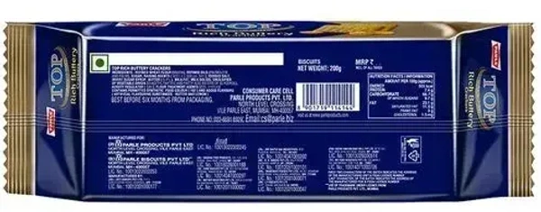 Parle Top Rich Buttery Crackers, 200g