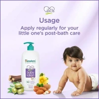 Himalaya Baby Lotion Almond Oil& Olive Oil Bottle, 400 ml - 400ml