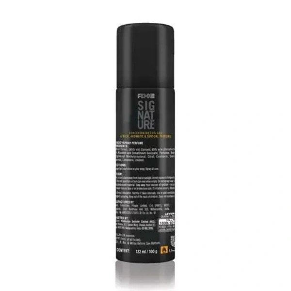 AXE Signature Suave Body Perfume 0% Gas, 122 ml - 122 ml