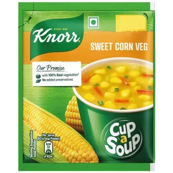 Knorr Instant Cup A Soup Sweet Corn Veg, 10g - 10g