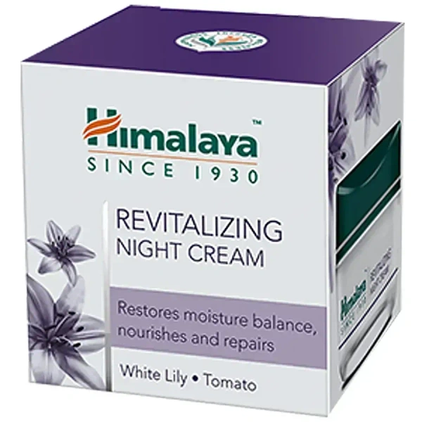 Himalaya Night Cream Whitelily Tomato Revitalising, 50g - 50g