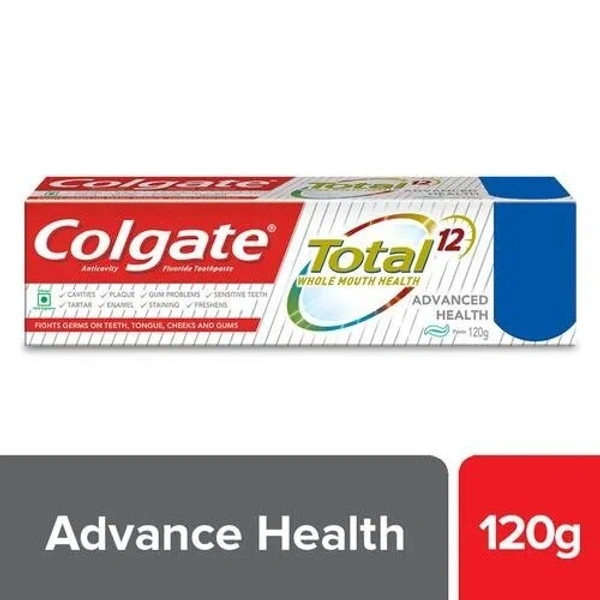 Colgate Total Toothpaste - Advanced Health, Anticavity, 120 g - 120g