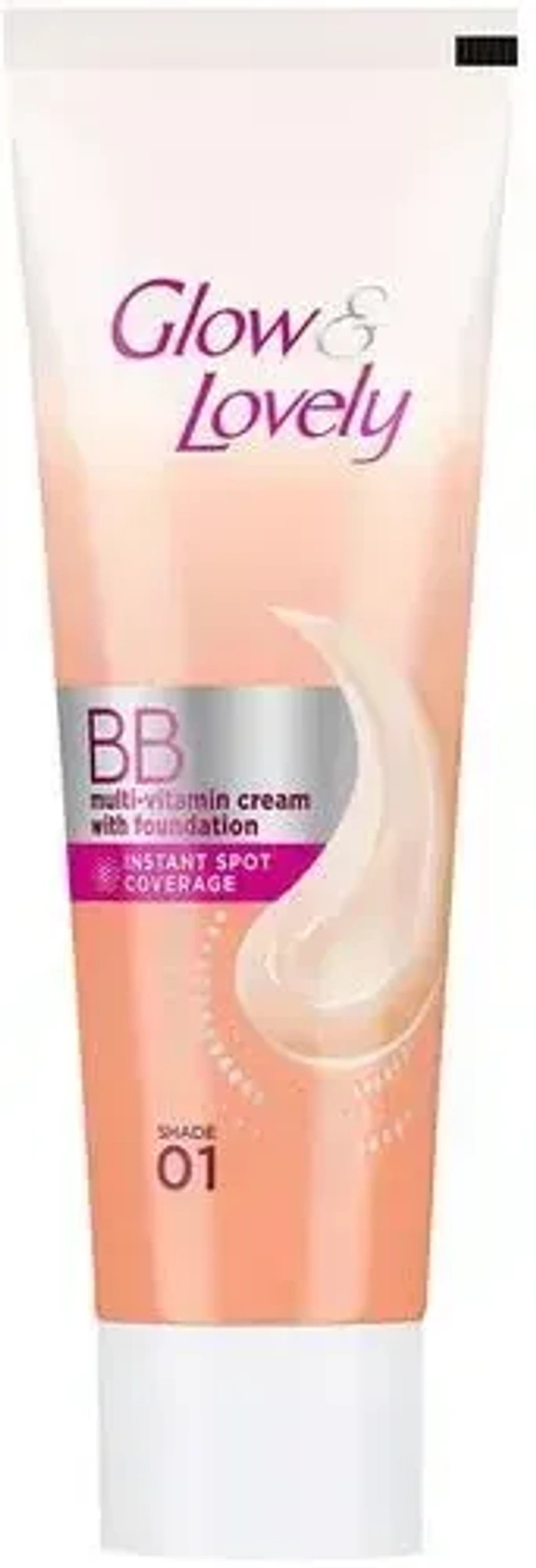 Glow & Lovely BB Multivitamin Cream With Foundation, 9 g Shade 01 - 9g