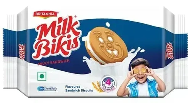 Britannia Biscuits Milk Bikis  Biscuits, 300g - 200g