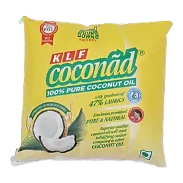 Klf KLF Coconad Coconut Oil Pouch, 500 ml - 500ml