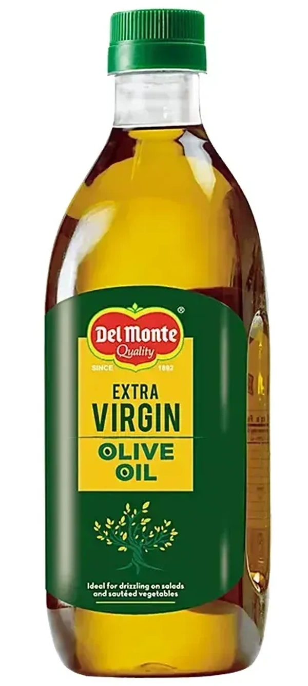 Del Monte Extra Virgin Olive Oil Bottle, 500 ml - 500ml