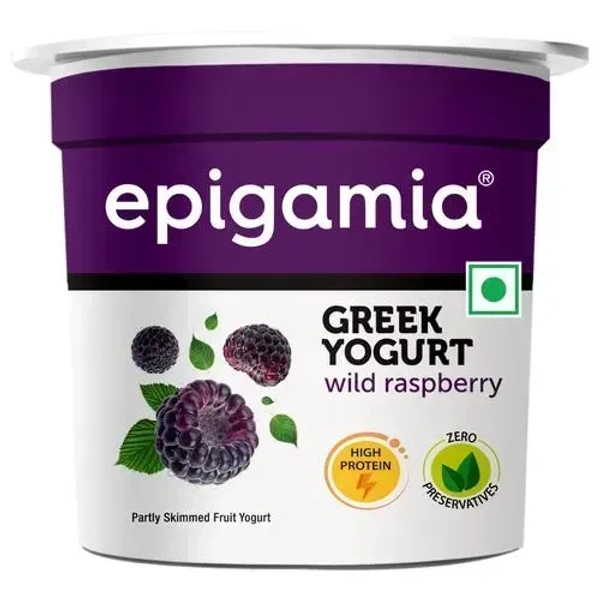 Epigamia Wild Raspberry Greek Yoghurt - 90g - 90g